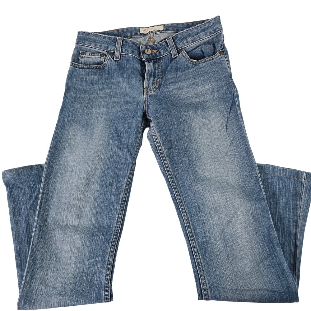 BKE Harmony Regular Low Rise Bootcut Jeans Medium Wash Blue BKL128R 27x31.5